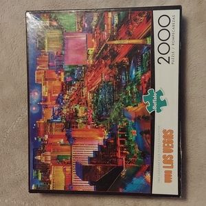 NWT Viva Las Vegas Puzzle 2000 Pieces UNOPENED Buffalo Brand